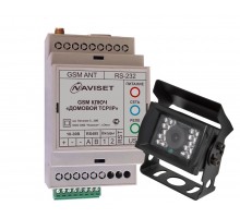 GSM модуль Naviset "ДОМОВОЙ" IP DIN 3G + фотокамера GSM модуль Naviset "ДОМОВОЙ" IP DIN 3G + фотокамера