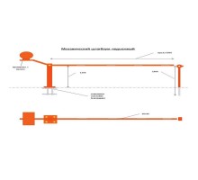 подъмный шлагбаум с противовесом подъмный шлагбаум с противовесом